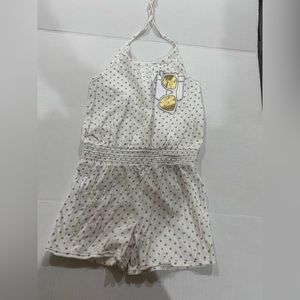 Old Navy girls short romper with sunglasses in the pocket decal size 8